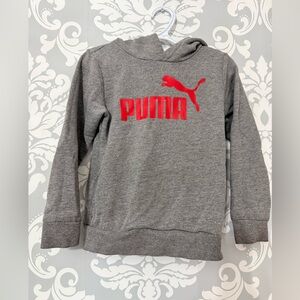 4/$25 • Puma Graphic‎ Logo Front Hooded Sweatshirt